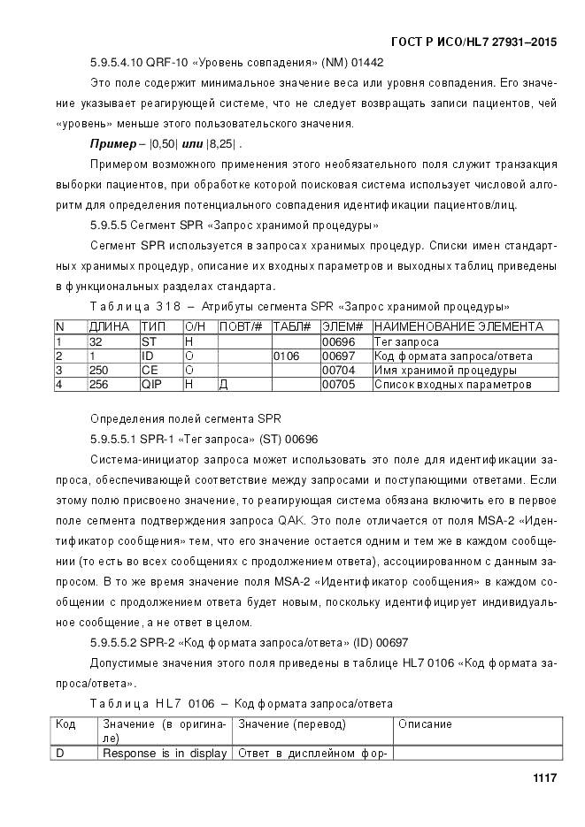 ГОСТ Р ИСО/HL 7 27931-2015, страница 1124